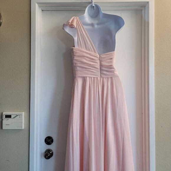 Bill levkoff light pink bridesmaid/gown - Picture 8 of 11
